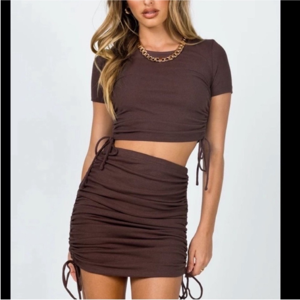 Princess Polly Hannah Set Brown